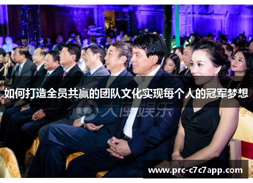 如何打造全员共赢的团队文化实现每个人的冠军梦想